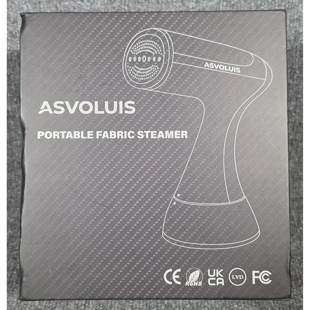 ASVOLUIS Portable Garment Steamer Handheld Clothes Fabric Steamer Travel NIB